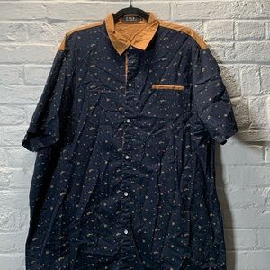 Men’s button down.